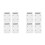 8Pcs Knitting Machine Accessory Claw Weight for  Silver Reed Singer Knitting Machine Diy Handmade Sewing Tools 1