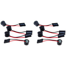 8Pcs Desktop Computer Motherboard CPU Internal Speaker Buzzer Beeper for Connecting the Front Panel of the Motherboard