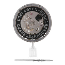 For  Japan NH35A Mechanical Watch Movement 24 Jewels NH35 Automatic Mechanism 3.8 O'Clock Black