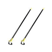 2X Hoe D'Action pour le Désherbage, Outil de Houe pour Jardin Hula-Ho Scuffle Loop Hoe, Désherbeur de Jardin, Râteau de Désherbage.1,9 M
