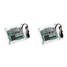 2X W1209 Digital Thermostat Control Board RED Digital 12V, -50 to 100, Waterproof Sensor Plate with Case