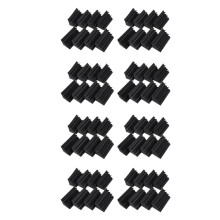 Nouveau 64 Paquet de 4.6 Pouces X 4.6 Pouces X 9.5 Pouces en Noir L'Insonorisation Isolation Basse Piege Acoustique Mur Mousse Matelassure Studio