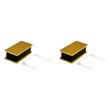 2X Mold 2X4 Inch 6061 Aircraft-Grade Aluminum Pre-Press Mold