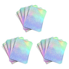 72 Sheets Vinyl Sticker Paper for Inkjet Printer - Printable Glossy Sticker Paper and Holographic Laminate Sheets