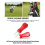 (red) Lawn Fork - Metal Head, Spring Design, Plastic Handle 3