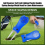 (Blue) Lawn Fork - Metal Head, Spring Design, Plastic Handle 7