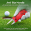 (red) Lawn Fork - Metal Head, Spring Design, Plastic Handle 7