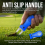 (Blue) Lawn Fork - Metal Head, Spring Design, Plastic Handle 10