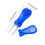 (Blue) Lawn Fork - Metal Head, Spring Design, Plastic Handle 11