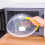 (Yellow) Microwave Cover with Handle, Kitchen Essential 9