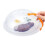 (Orange) Microwave Cover with Handle, Kitchen Essential 4