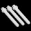 3pcs White Plastic Sewing Machine Spool Auxiliary Accessories for Craft Tailor 7