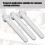 3pcs White Plastic Sewing Machine Spool Auxiliary Accessories for Craft Tailor 4
