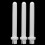 3pcs White Plastic Sewing Machine Spool Auxiliary Accessories for Craft Tailor 9
