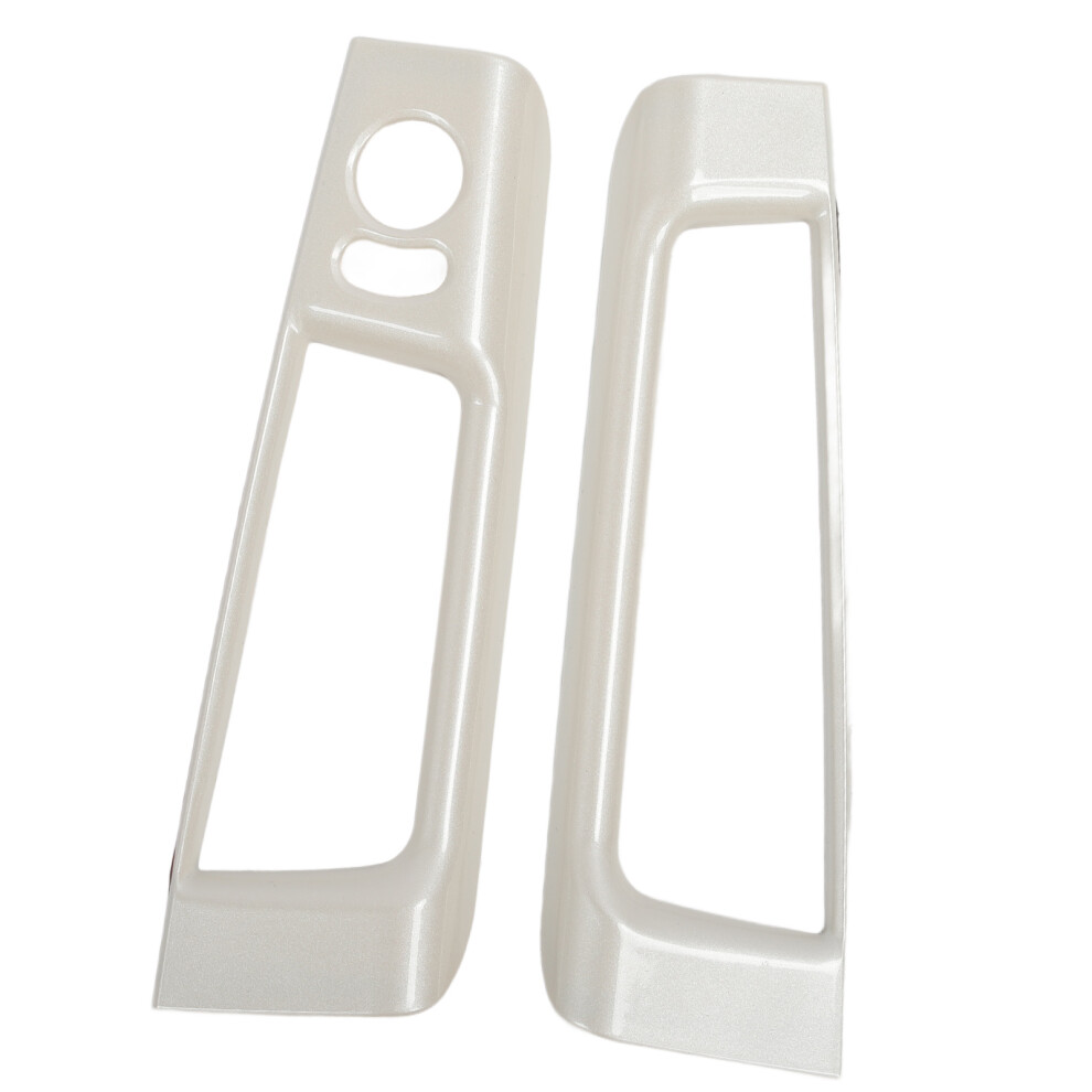 Interior Door Storage Frame Trim For Abarth 595 2007Â2024 Pearl White 9471391051253