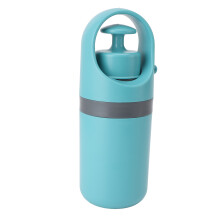 Pet Pooper Picker 6 Claws - Portable Plastic Feces Cleaning Tool, Lake Blue 19x6.5cm