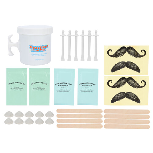 150g Mikrowellen-Haarwachsset mit Fingerprotektor & Wachsstift 1