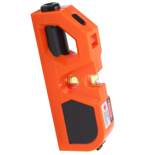 Multifunctional Laser Line Meter Ruler Infrared Level ABS Orange 2m 1