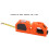 Multifunctional Laser Line Meter Ruler Infrared Level ABS Orange 2m 4