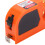 Multifunctional Laser Line Meter Ruler Infrared Level ABS Orange 2m 11