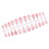 3D Butterfly Almond False Nails, 24Pcs 8