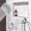 Handheld Shower Sprayer Rainfall Style for Wall-Mounted 4