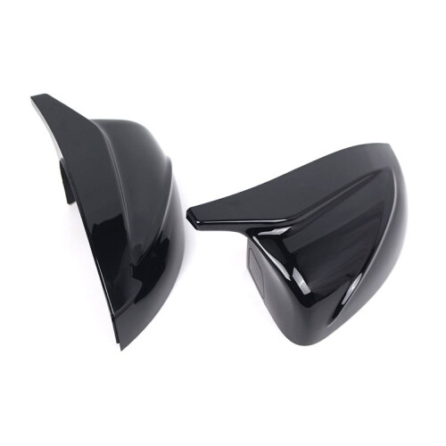 Black Replacement Mirror Covers for  A3 S3 RS3 2014-2020 Rearview Mirror Housing