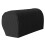 2PCS Soft Stretch Plush Armrest Covers, Stretch Armrest Covers for Chairs/Sofas, Couch Arm Covers,Black 2