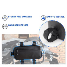 Motorcycle Luggage Rack Bags TPU Bumper Waterproof Tool Bag 2.5L for for for