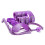 (Purple) Bondage Set for Couples - Blindfold, Cuffs, Whip 2