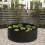 6X Canteiro de Jardim Elevado Canteiro de Plantio Elevado Saco de Cultivo para Ervas, Flores, Vegetais, Plantas, Diâmetro 24 Polegadas X 8 Polegadas 7