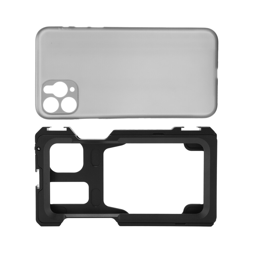 All Metal Smartphone Video Cage For Iphone 11 Pro Max Â Alloy + Plastic, Black 9401391576050