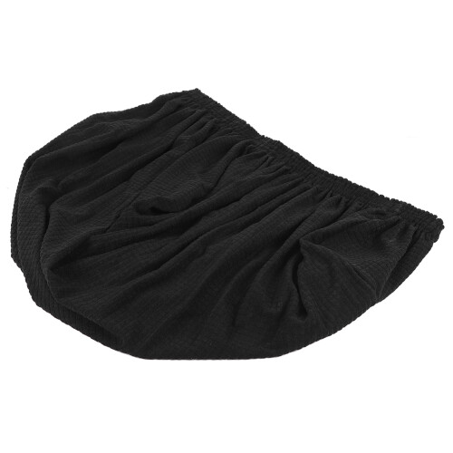 Breathable Washable Sofa Seat Cover Black 2
