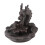 Ceramic Backflow Incense Burner 14.5x14x13.5cm with 10 Cones 7