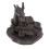 Ceramic Backflow Incense Burner 14.5x14x13.5cm with 10 Cones 8