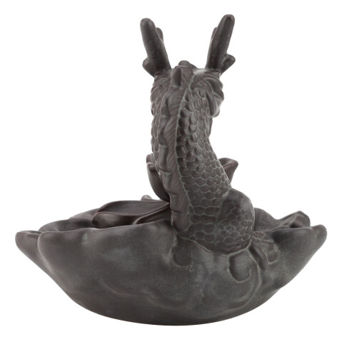 Ceramic Backflow Incense Burner 14.5x14x13.5cm with 10 Cones 1