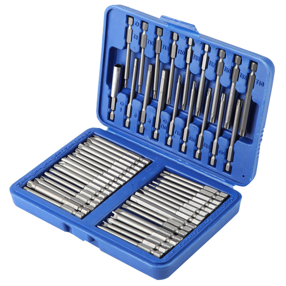Steel Electric Screwdriver Bits 50pc U Shaped Hex
