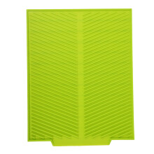 Extra Large Green Silicone Dish Drying Mat - Heat Resistant & Non-Mold