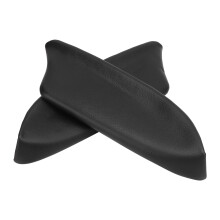 Front Door Armrest Lid Cover Vinyl for Honda Accord 2008-2012 Black