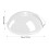 (White Handle) Microwave Splatter Cover with Handle - 50 Char 3