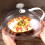 (White Handle) Microwave Splatter Cover with Handle - 50 Char 6