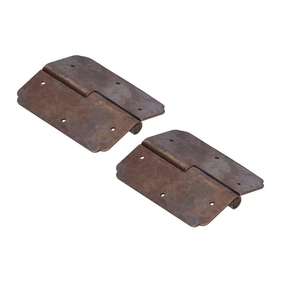 Cabinet Hinge 6Cm Two-Set Square Antique Chinese Furniture Hardware Accessories 5001391056572