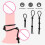 (Black 3 piece set) Lockable Cock Ring for Couples - 50 chars 4