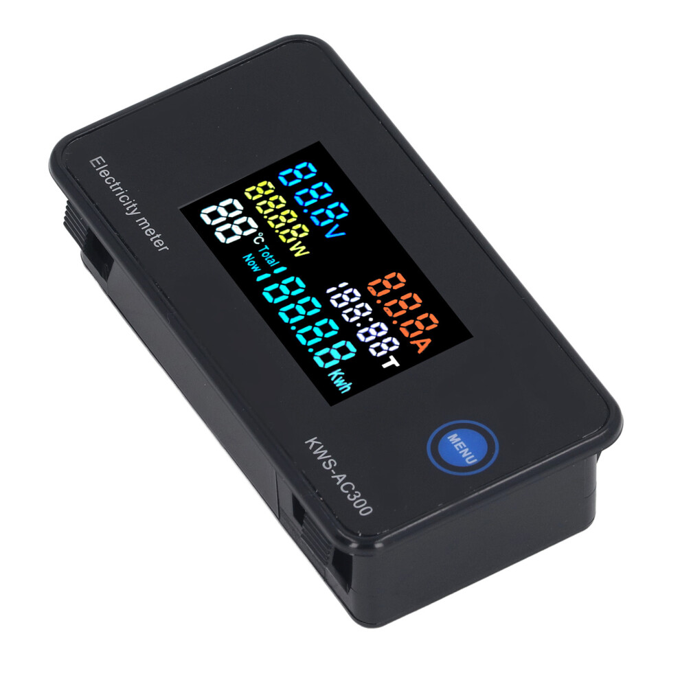 Ac50-300V 0-20A Lcd Digital Multimeter With Power, Energy & Temp 8131391056788