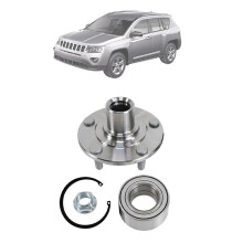 Front Wheel Hub & Bearing Assembly Kit for Compass Caliber BR930558K