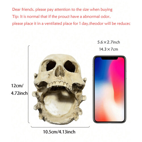 Gothic Skull Resin Rings Holder With Multifunctional Use As 2