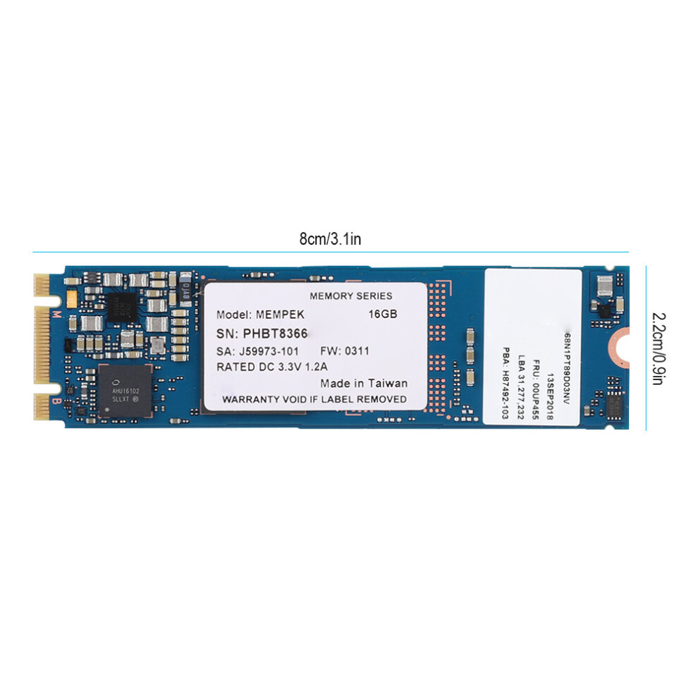 16Gb Optane Memory Module Nvme M.2 2280 7340572572837