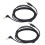 2pcs 1.5m 3.5mm Right Angle Audio Cable for BlackShark V2 Pro Gaming 1