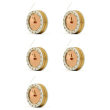 5X RK-87 Cápsula de Micrófono de Condensador de Diafragma de 34 mm Cápsula de Micrófono de Núcleo de Cartucho para Grabación Especializada