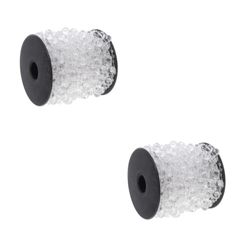 Transparent Bead String Hanging Decoration Resin Material 1